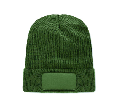 Logotrade promotional product image of: Unisex beanie RPET polyester