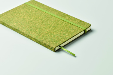 Logo trade promotional giveaways picture of: A5 notebook with hard cover