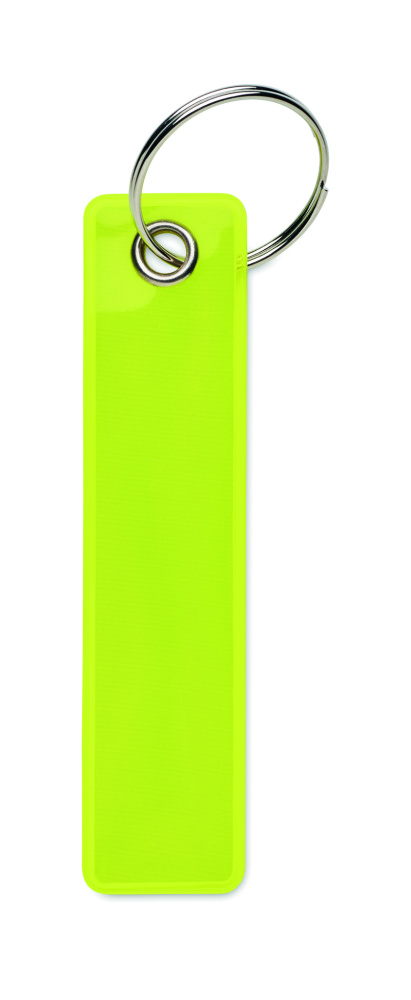 Logotrade promotional items photo of: Reflective key ring in PVC
