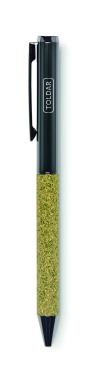 Logo trade promotional merchandise image of: Twist metal ballpen in box