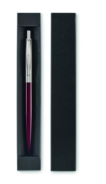 Logotrade corporate gift image of: Push button pen in box