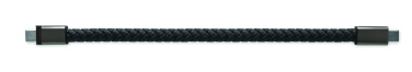 Logo trade advertising products image of: Braided bracelet cable type-C