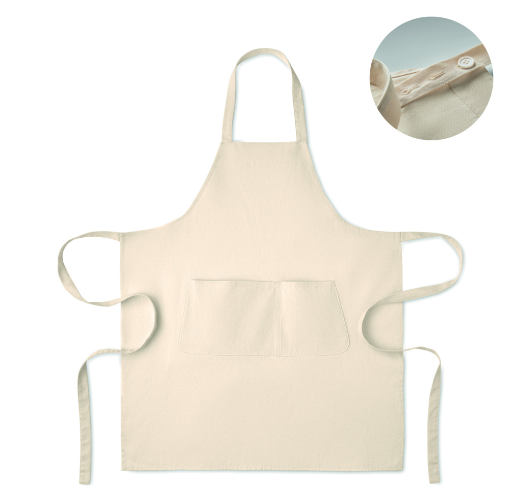 Logotrade promotional product image of: Organic cotton apron 240 gr/m²
