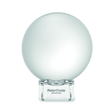 Logotrade promotional gift image of: Glass round award