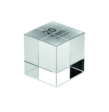 Logotrade promotional giveaway picture of: Glass cube award