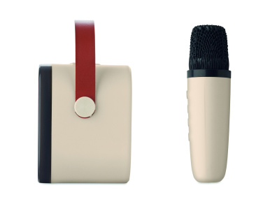 Logo trade promotional merchandise picture of: Karaoke set speaker
