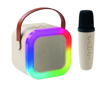 Logo trade promotional merchandise image of: Karaoke set speaker