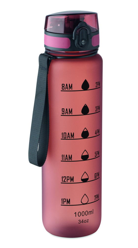 Logo trade promotional items picture of: Sports water bottle RPET 1L
