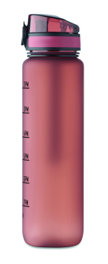 Logo trade promotional gifts image of: Sports water bottle RPET 1L