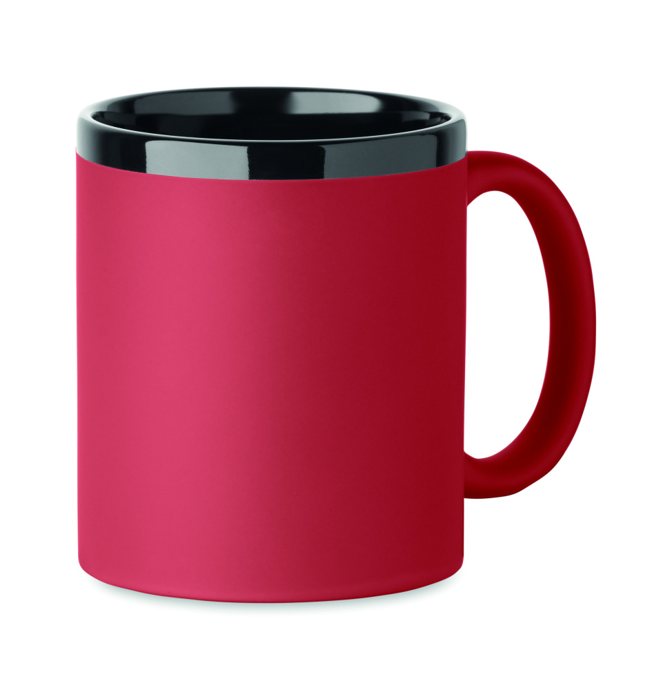 Logo trade promotional merchandise image of: Ceramic mug for laser 300 ml