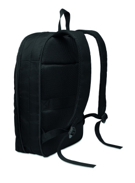 Logo trade advertising products image of: Expandable 600D RPET backpack