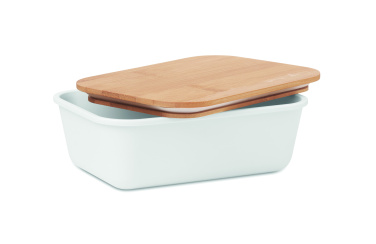 Logo trade promotional giveaway photo of: Lunch box with bamboo lid