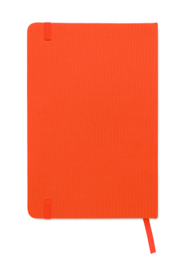 Logo trade business gift photo of: A5 RPET notebook 80 lined
