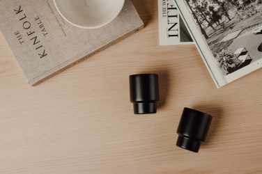 Logo trade promotional merchandise picture of: VINGA Nagano RCS  recycled SS mugs, set of 2