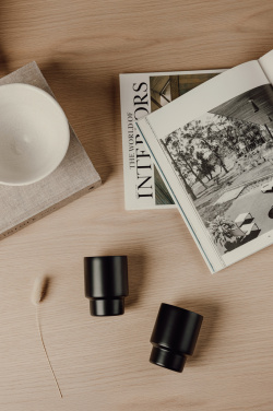 Logo trade promotional gifts image of: VINGA Nagano RCS  recycled SS mugs, set of 2