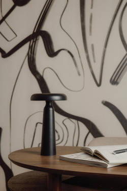 Logo trade promotional gifts picture of: VINGA Avery RCS table lamp