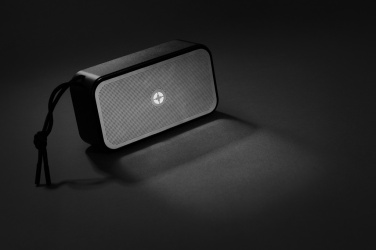 Logotrade business gift image of: Swiss Peak RCS recycled aluminium 10W bass speaker