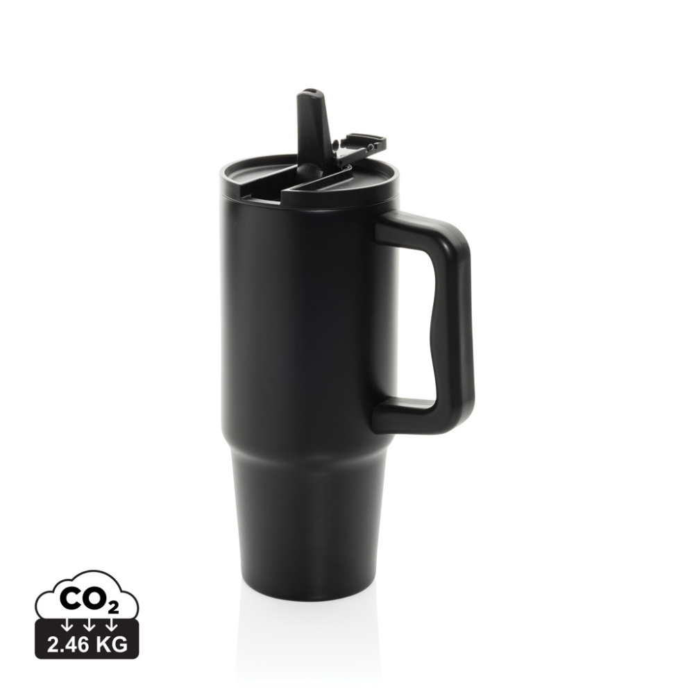 Logo trade corporate gift photo of: Embrace Leakproof RCS recycled stainless steel tumbler 900ml