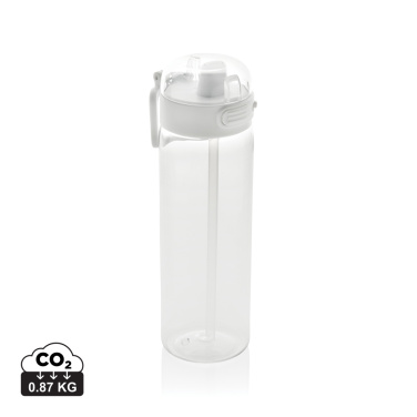 Logo trade promotional giveaways image of: SipnLock RCS RPET Leakproof sports water bottle 800ML
