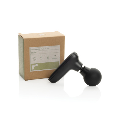 Logotrade promotional product image of: Revix RCS recycled plastic massage gun