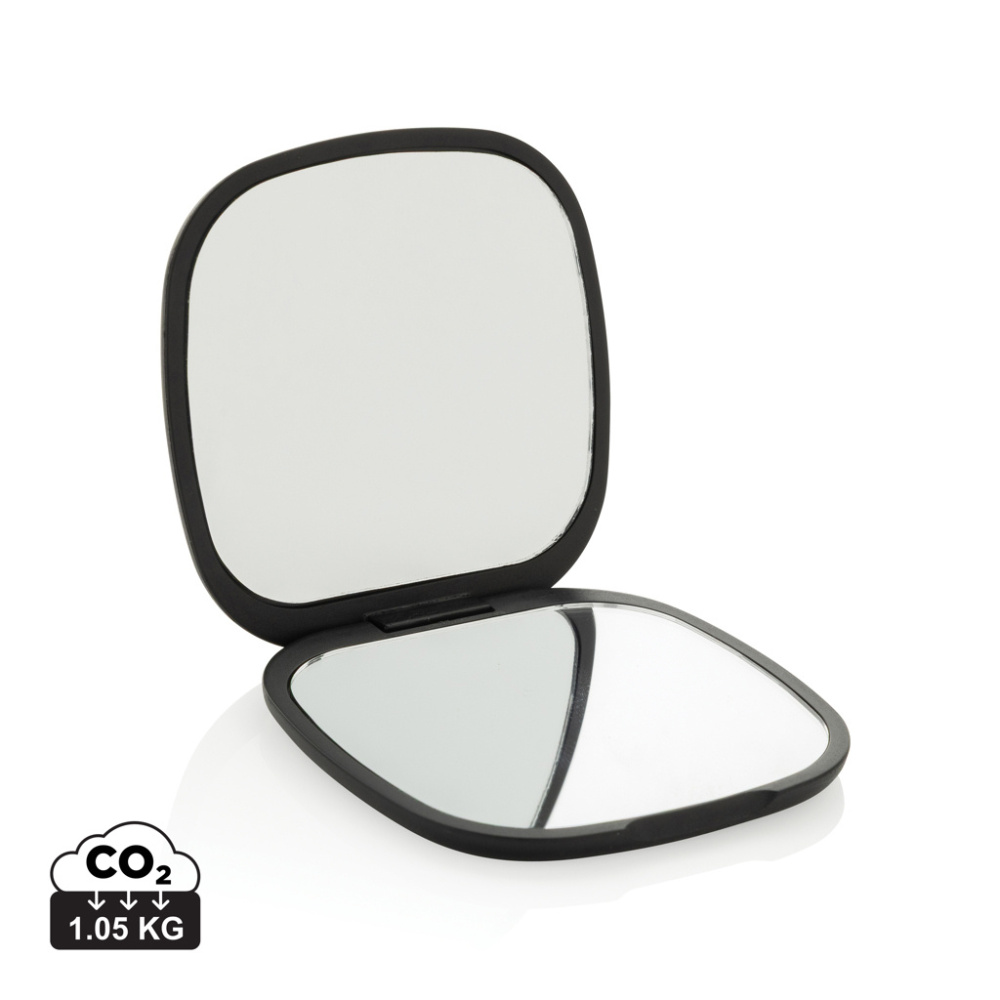 Logotrade business gift image of: Reflecta RCS recycled plastic make-up mirror