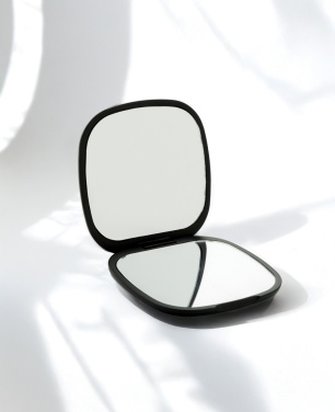 Logo trade promotional giveaway photo of: Reflecta RCS recycled plastic make-up mirror