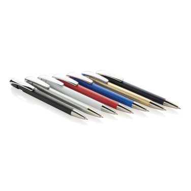 Logotrade advertising products photo of: Glide GRS certified R-ABS Metal Clip Pen