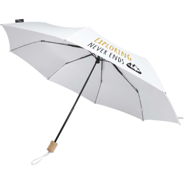 Logo trade advertising products picture of: Dane 21" RPET umbrella