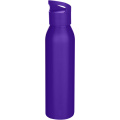 Sky 650 ml RCS recycled single wall stainless steel water bottle, Medium purple