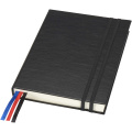 Alder A5 hard cover notebook, Solid black