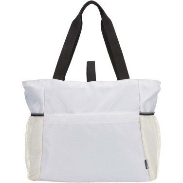 Logo trade corporate gifts image of: Nomad GRS recycled yoga tote bag 18L