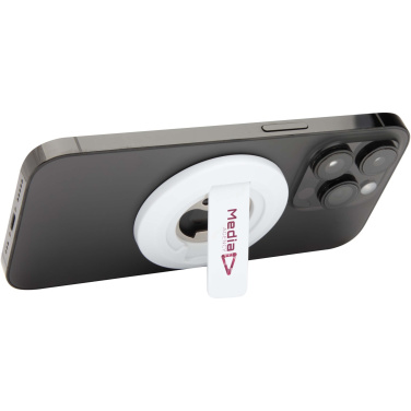 Logotrade promotional gift image of: Ain recycled plastic magnetic phone stand with bottle opener