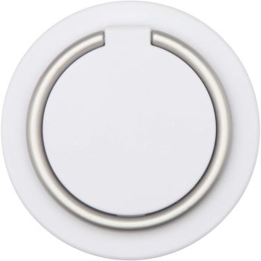 Logo trade promotional gifts image of: Albali recycled plastic magnetic phone holder with ring stand