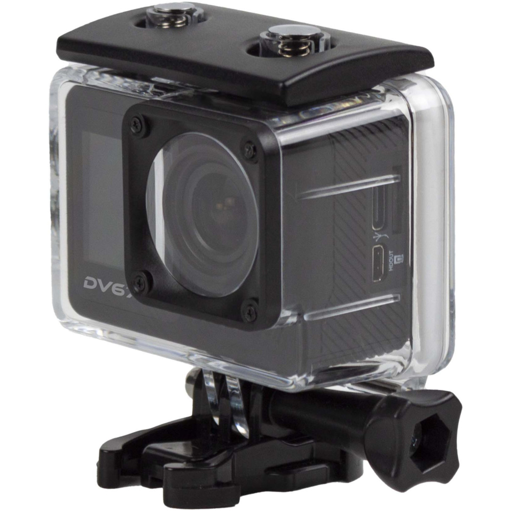Logo trade promotional giveaways image of: Prixton DV670 4K dual screen action camera