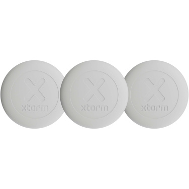 Logo trade promotional products image of: Xtorm XTAG2A 3-pack water resistant travel tag