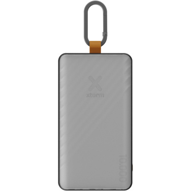 Logo trade promotional item photo of: Xtorm XG2S101 Go2 10.000 mAh 15W solar power bank with light