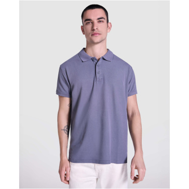 Logo trade business gifts image of: Cobain short sleeve unisex polo