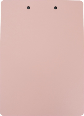 Logo trade promotional giveaways image of: Writing pad with clip