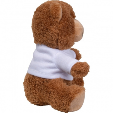 Logo trade promotional gift photo of: Plush teddy bear HELSINKI