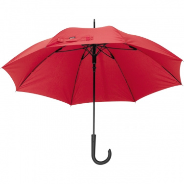 Logo trade promotional items image of: Automatic storm umbrella RPET ATHENS