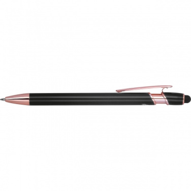 Logo trade promotional items image of: Recycled Semi Gel Pen BELO HORIZONTE