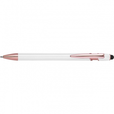 Logo trade promotional merchandise photo of: Recycled Semi Gel Pen BELO HORIZONTE