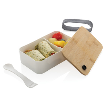 Logo trade promotional gifts image of: RCS RPP lunchbox with bamboo lid