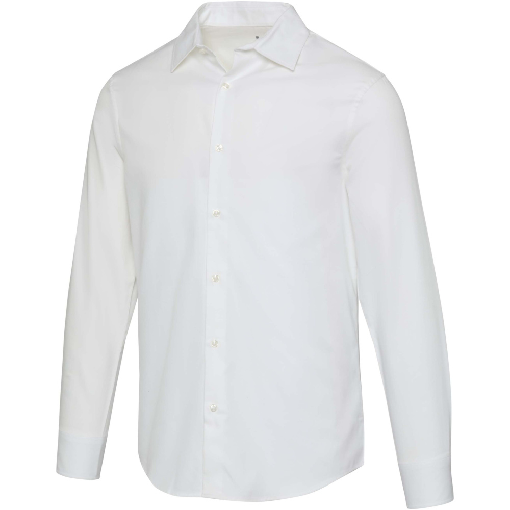 Logo trade corporate gifts image of: Citrine twill men's shirt