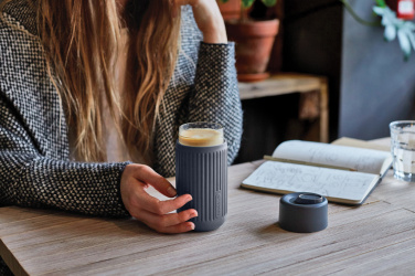 Logo trade promotional gifts image of: Black+Blum Glass Travel Cup 340ML