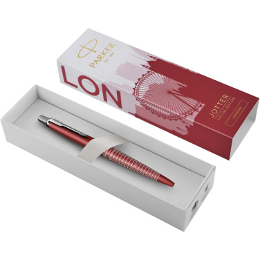 Logo trade promotional items picture of: Parker Jotter SE Global Icons colour trim ballpoint pen
