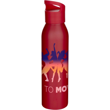 Logo trade promotional giveaways image of: Sky 650 ml RCS recycled single wall stainless steel water bottle
