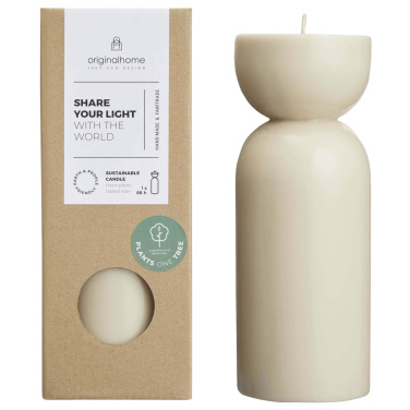 Logotrade corporate gift picture of: Originalhome organic candle - medium
