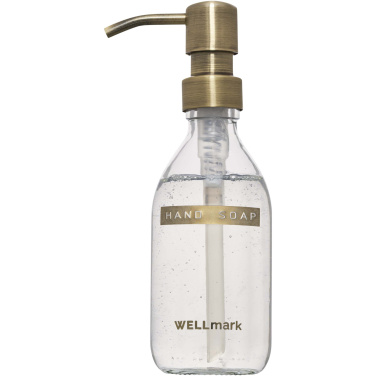 Logo trade advertising products picture of: Wellmark Discovery 250 ml hand soap dispenser and 150 g scented candle set