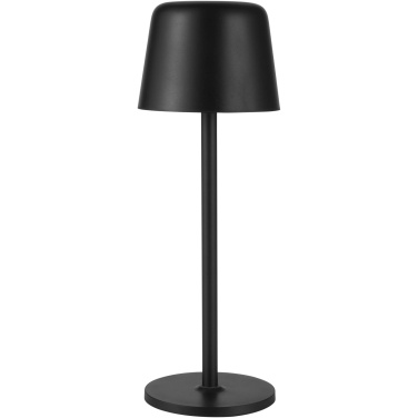 Logo trade promotional merchandise image of: Alya rechargeable dimmable table lamp with 3 light modes